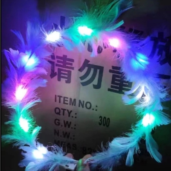 Angel Wing Feathered
Wings Costume For Adults Rainbow - Picture 7 of 7